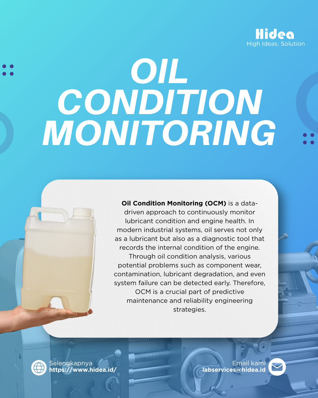 Oil Condition Monitoring: Metode, Interpretasi, dan Aplikasi Industri
